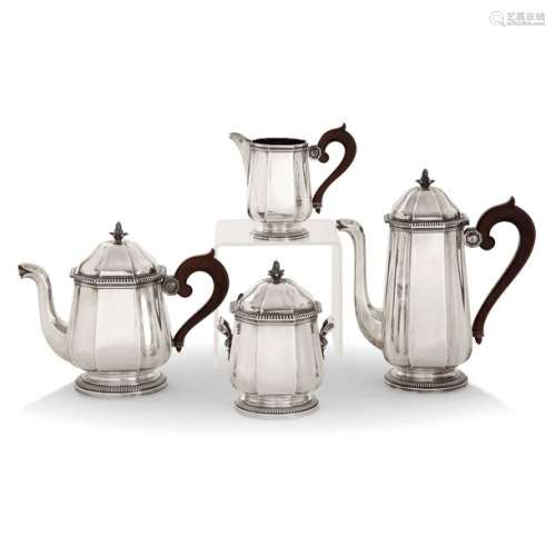 TEA AND COFFEE SERVICE IN SILVER (925), GEORGE FAL…