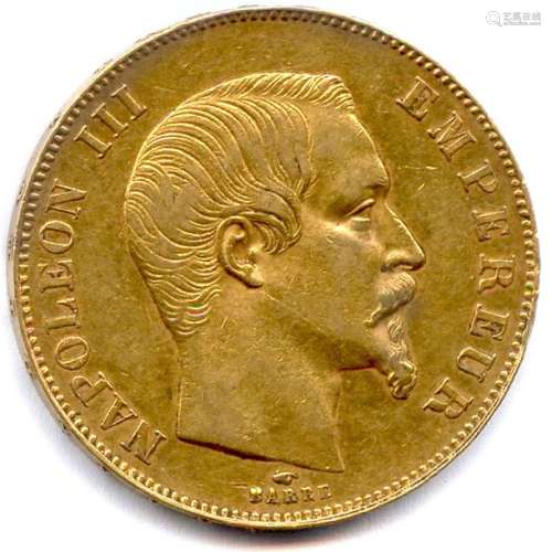 NAPOLÉON III50 Francs gold (bare head) 1857 A = Pa…