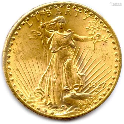 UNITED STATES OF AMERICA20 Gold dollars (statue) 1…