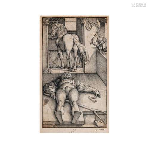 HANS BALDUNG GRIEN (1480 1545) LE PALEFRENIER ENDO…