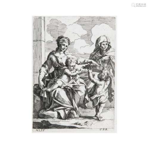 NICOLAS LOIR (1624 1679) SAINTE FAMILLE ET VIERGE …