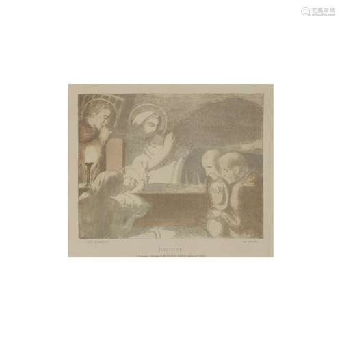 MAURICE DENIS (1870 1943) LA NATIVITÉ Lithographie…