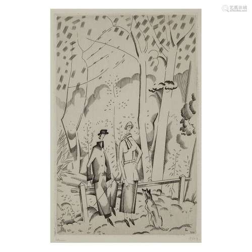 JEAN ÉMILE LABOUREUR (1877 1943) EN FORÊT, 1922 Ré…