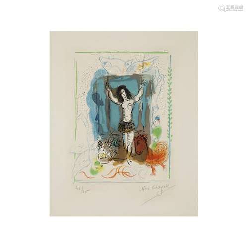 Ƒ MARC CHAGALL (1887 1985) TRAPÉZISTE À L'OISEAU, …