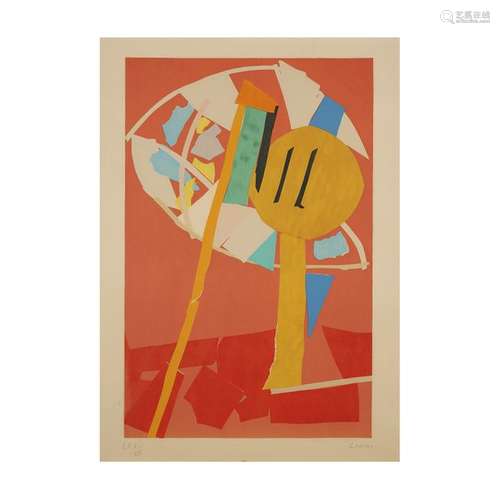 ANDRÉ LANSKOY (1902 1976) COMPOSITION Lithographie…