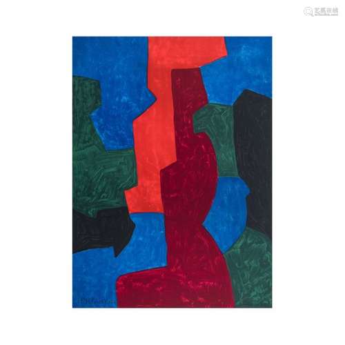 SERGE POLIAKOFF (D'APRÈS) SANS TITRE Lithographie …