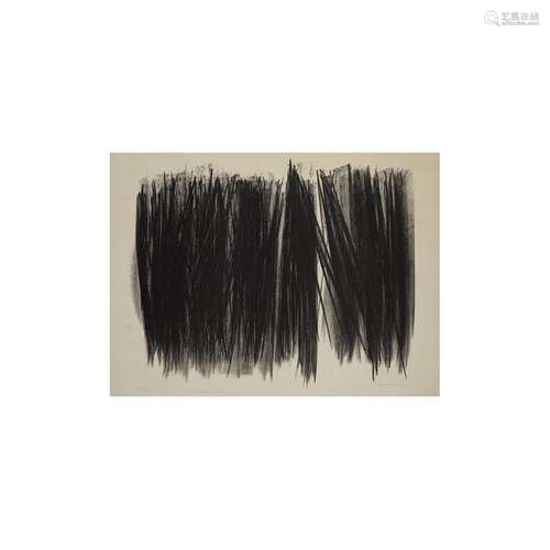 HANS HARTUNG (1904 1989) LITHOGRAPHIE L105, 1963 L…