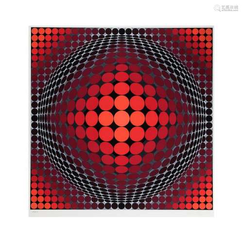 VICTOR VASARELY (1906 1997) COMPOSITION CINÉTIQUE …