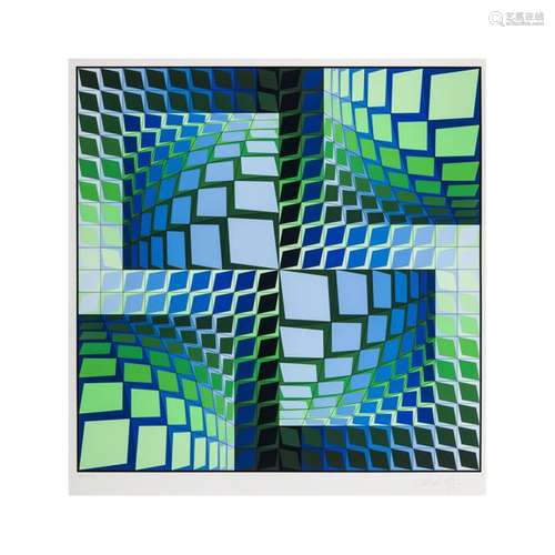 VICTOR VASARELY (1906 1997) COMPOSITION CINÉTIQUE …