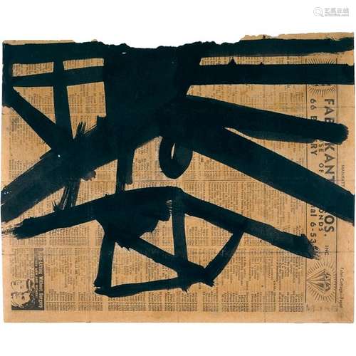 Ƒ Franz Kline (1910 1962) Study for High Street, c…