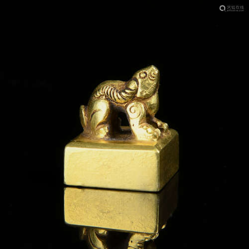 A Chinese Gold Seal