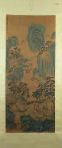 A Chinese Painting, ShangGuanZhou Mark