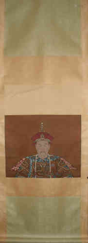 A Chinese Painting, LangShiNing Mark