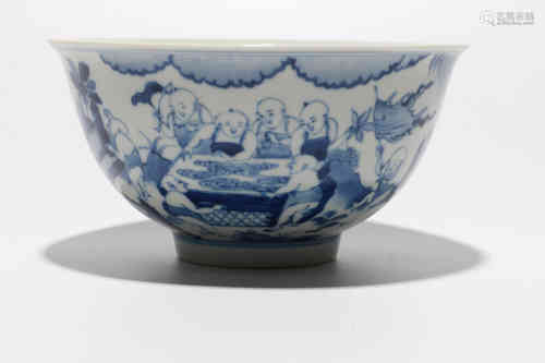 A Chinese Blue and White Porcelain Bowl