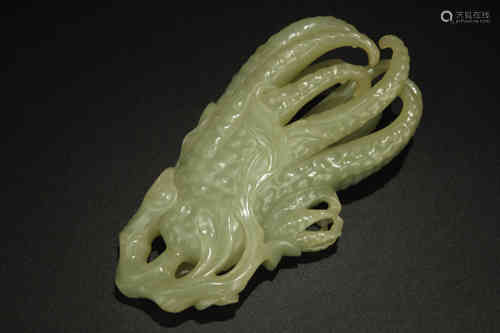 A Chinese Carved Jade Decoration