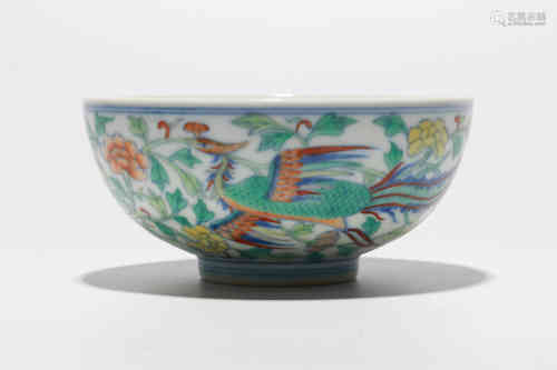 A Chinese Doucai Porcelain Bowl