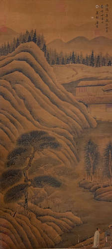 Mountain painting from Yin Tang