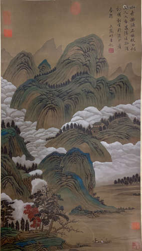 Xiao Zhou Yidu painting from Zhengming Wen