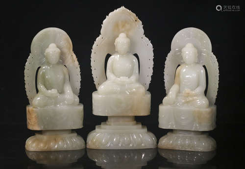 a set of Hetian Jade 