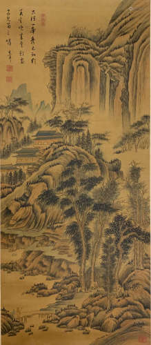 visitor painting from Qichang Dong