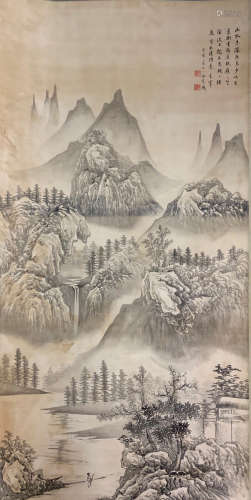 Visitor painting from Qichang Dong