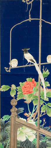 flower and bird painting from Shining Lang