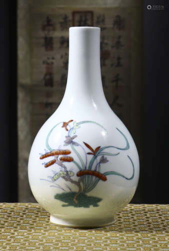vase glazing flowers  from Yongzheng year system
