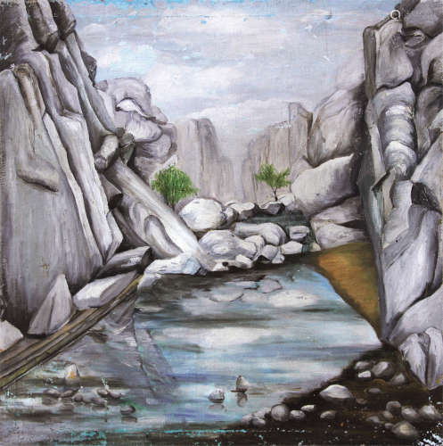 近现代 山水风景 油画