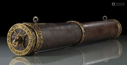约清18世纪，西藏风格 箭筒