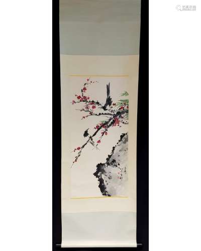 Hanging scroll painting - Paper - Wang Xuetao - China