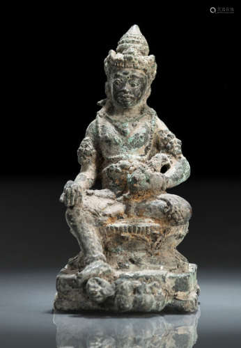 Bronze des Kubera und Bronze der Tara