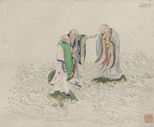 Im Stil von Ding Yunpeng (1547-1628)