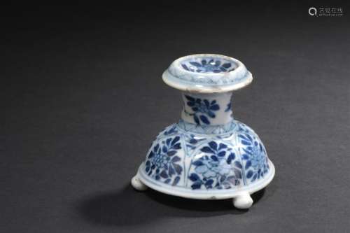Saleron en porcelaine bleu blanc Chine, époque Kan…