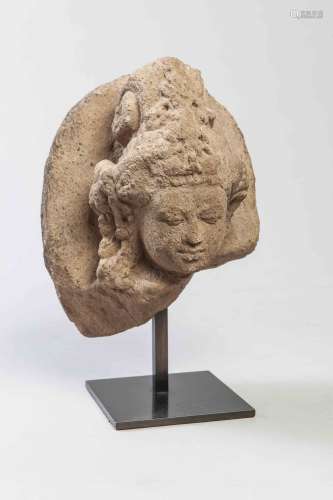 Majapahit stone Shiva's head