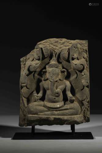 Cambodia stone frise
