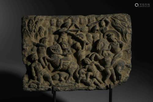 Gandhara stone frise