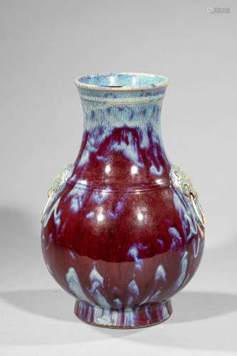 Qing Zhi vase