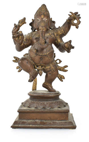 GROSSE BRONZE DES GANESHA