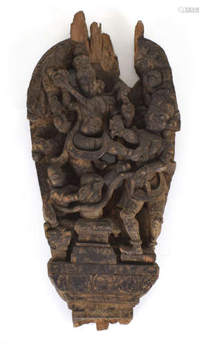 HOLZRELIEF, NEPAL, 18./19.JH.