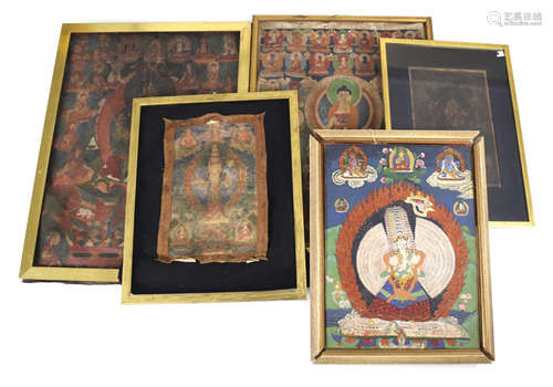 FÜNF THANGKA