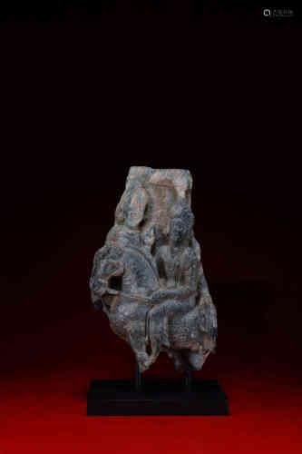 2-3世纪 片岩健陀罗地区释迦太子像骑马像