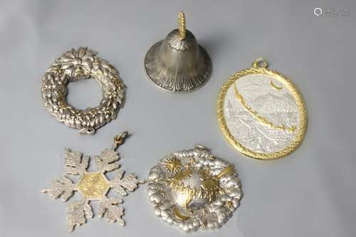 5 Buccellati Unusal Christmas Ornaments