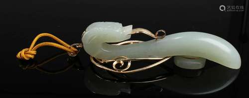 Antique Chinese Jade Belt Hook