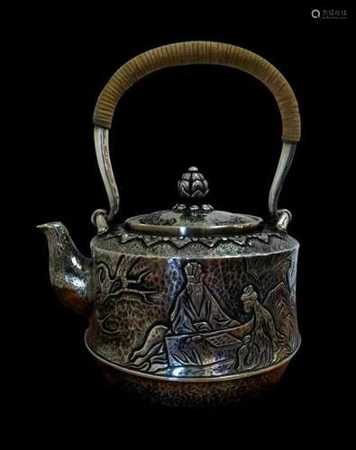 Chinese Silver Teapot