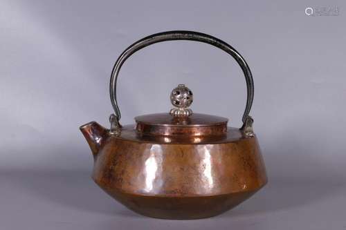 Chinese Silver Teapot