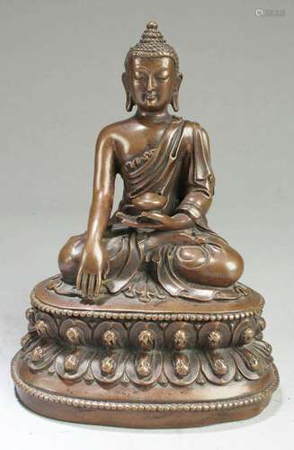 Chinese Bronze Buddha Statue