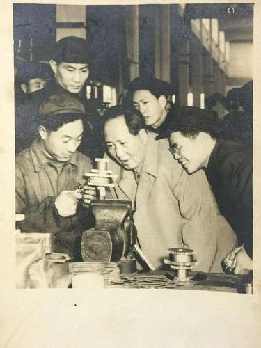 Two Old Chinese Photography of Mao Zedong