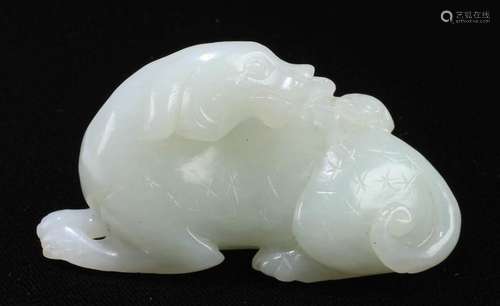 Chinese Jade Dog Ornament