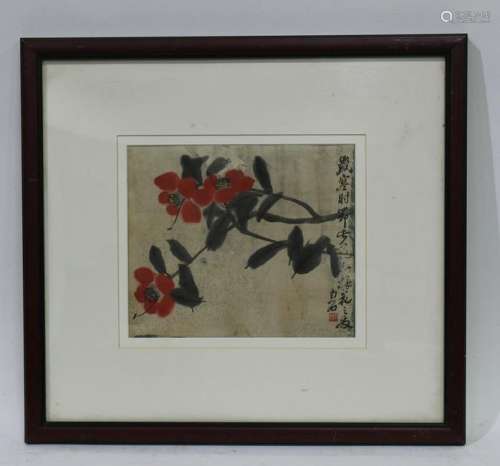 A Framed Chinese Painting