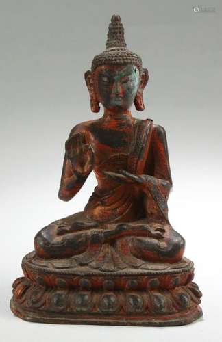 Chinese Bronze Buddha Statue